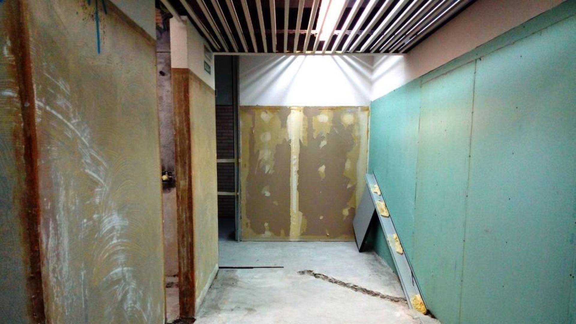 Comienza la reforma de los vestuarios del frontón de Mendillorri