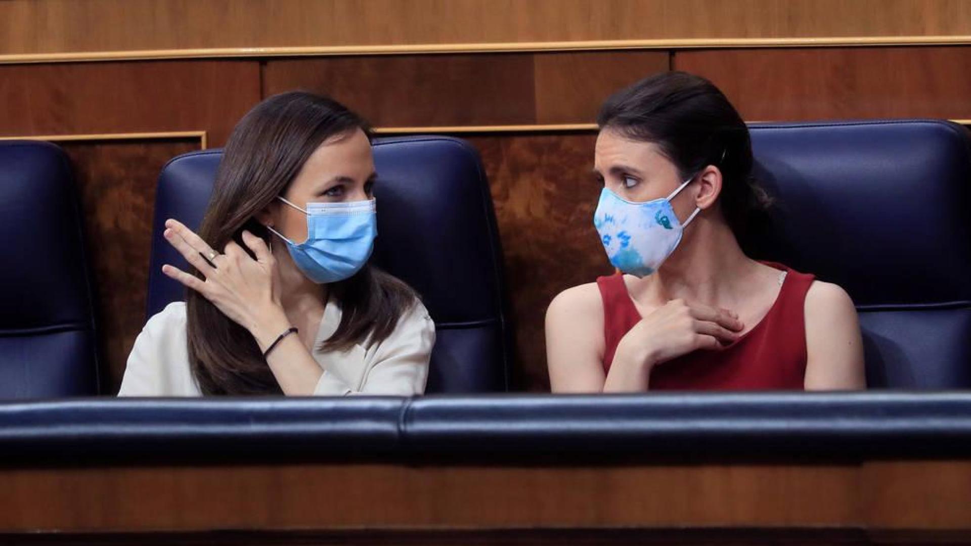 Belarra aúna a la plana mayor de  Podemos en su candidatura a secretaria general