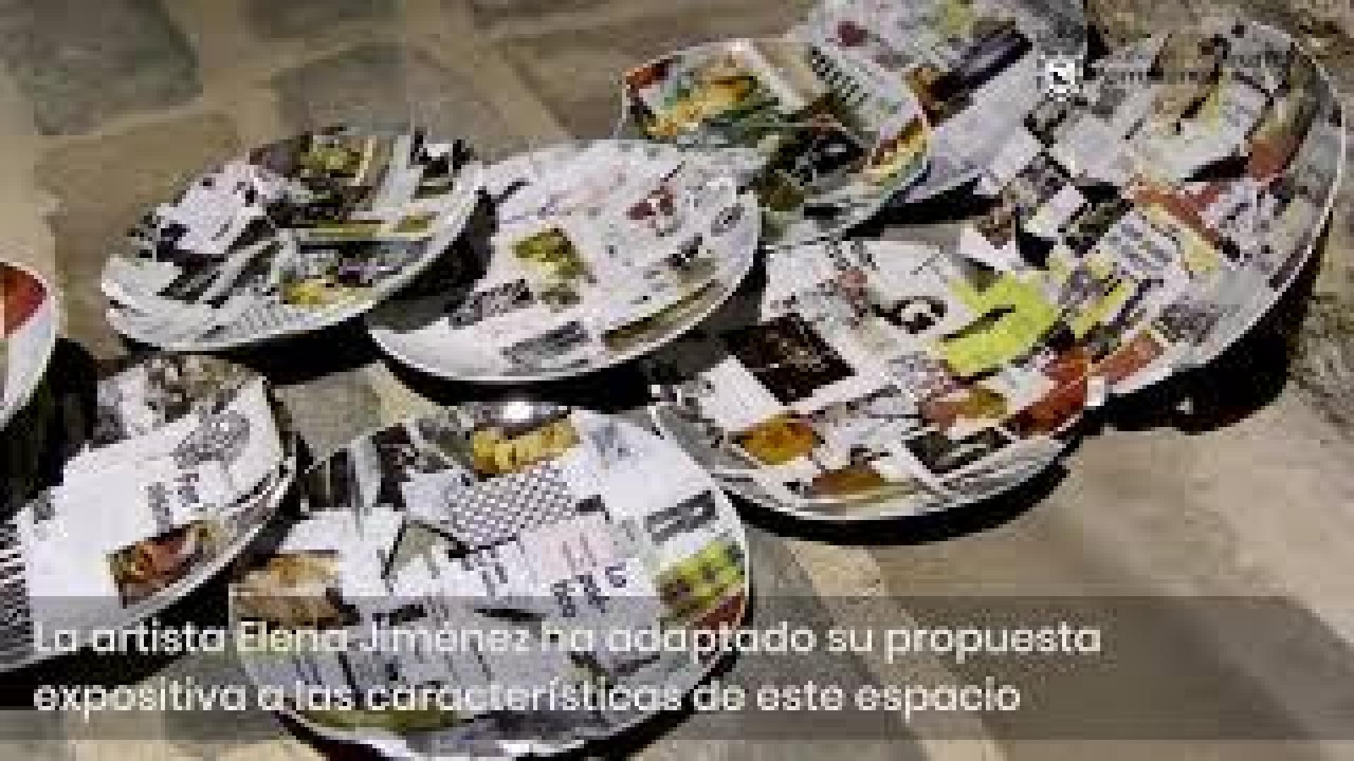 Vídeo con la muestra 'Caer por su propio peso' en la Ciudadela