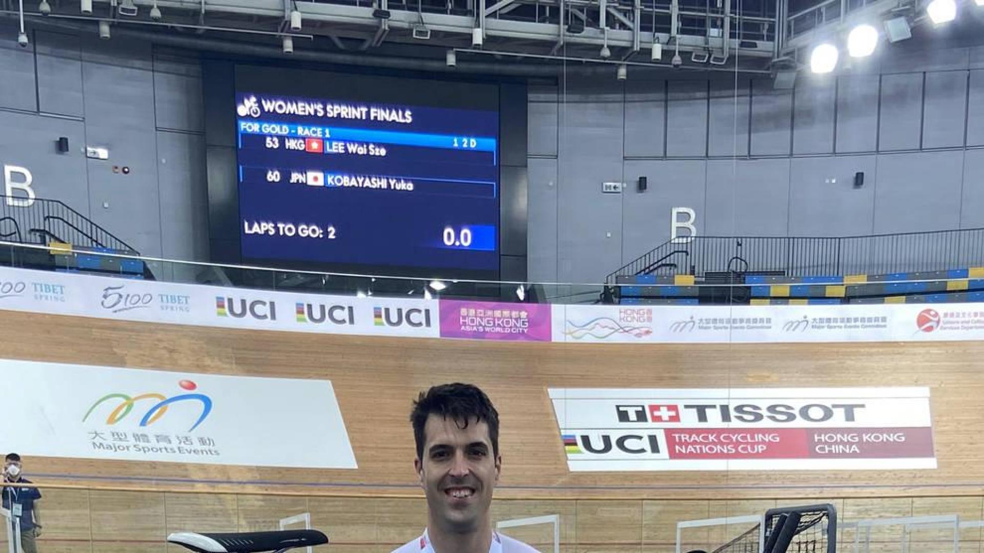 Juan Peralta, dos medallas de Hong Kong y una filosofía