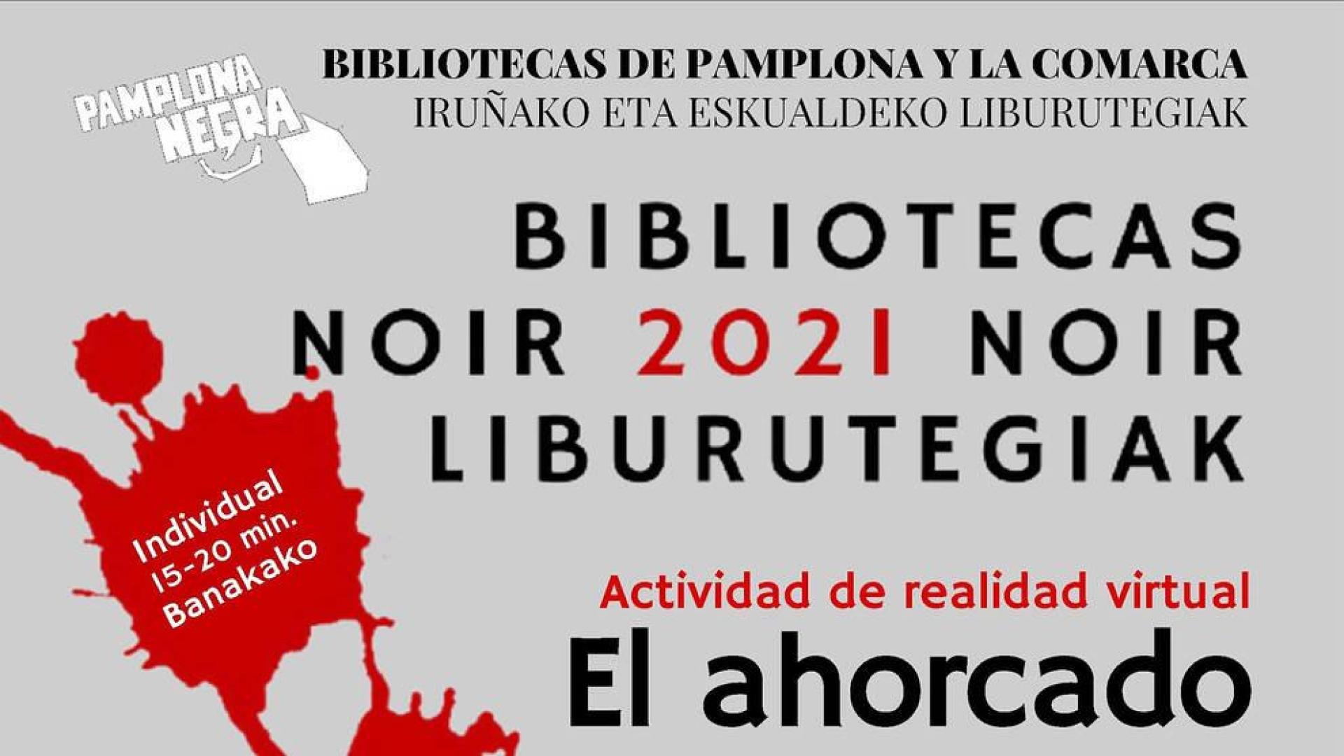 La novela negra se introduce en tres bibliotecas de Pamplona