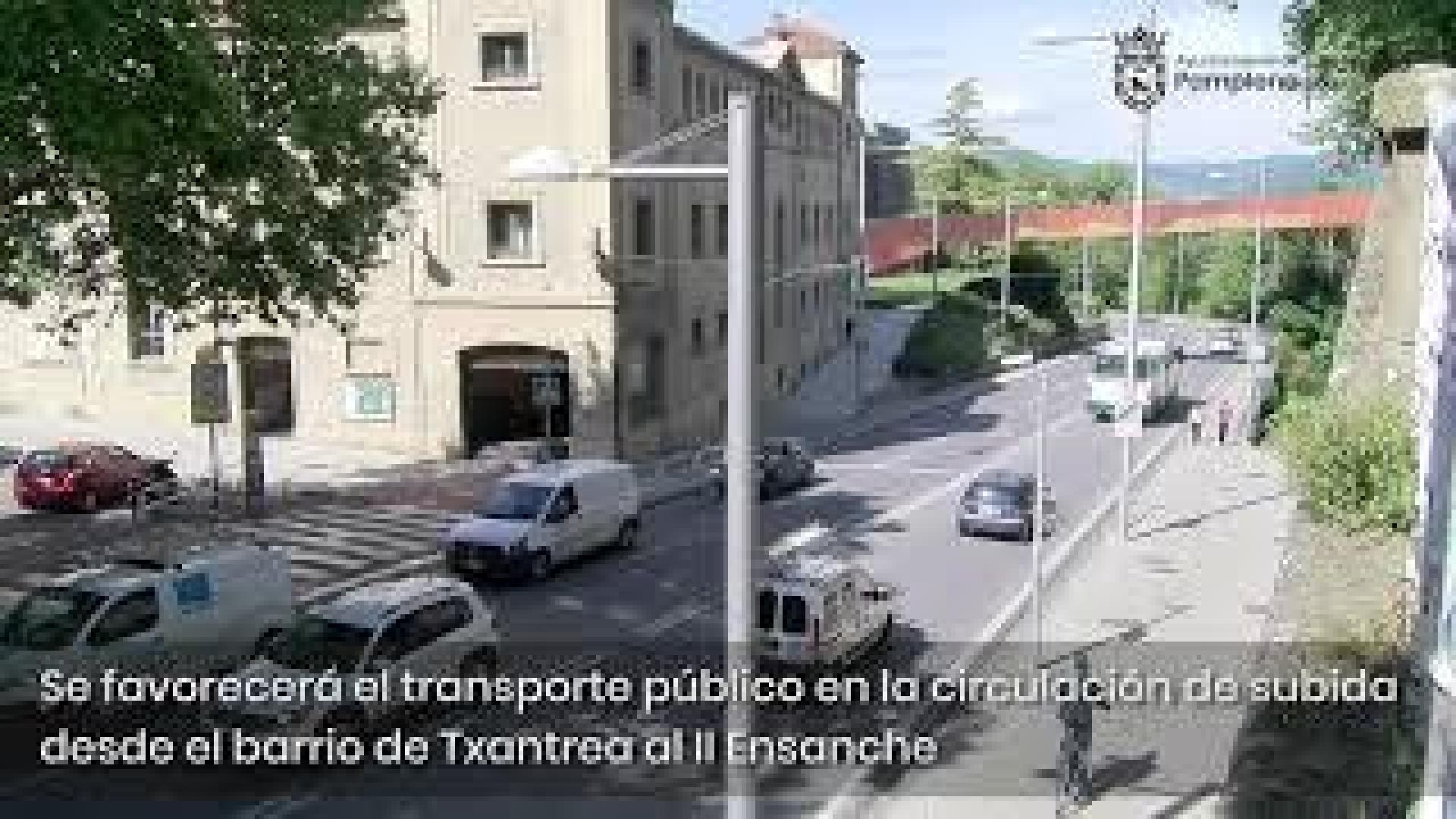 Pamplona pone en marcha dos nuevos carriles bici