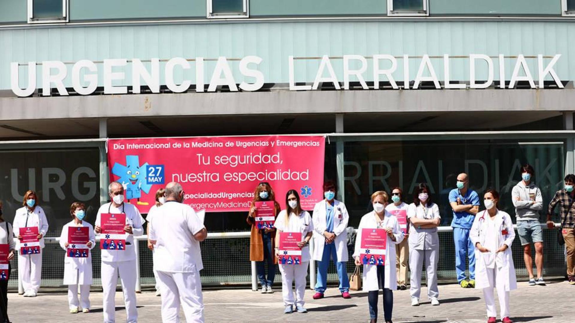 Los médicos de Urgencias se movilizan en Navarra para exigir la especialidad