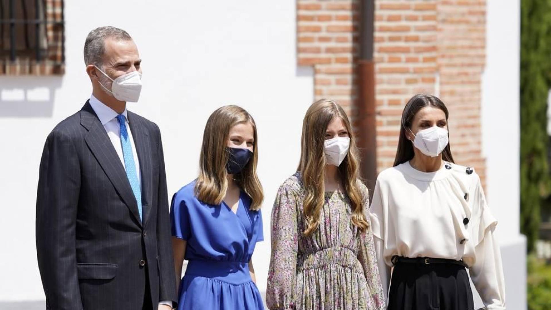 La princesa Leonor se confirma con el rey como padrino