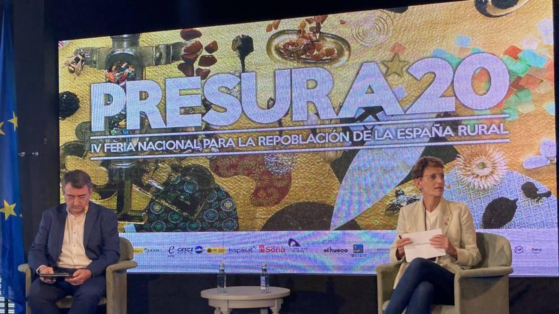 Chivite apuesta por la innovación como fórmula frente a la despoblación