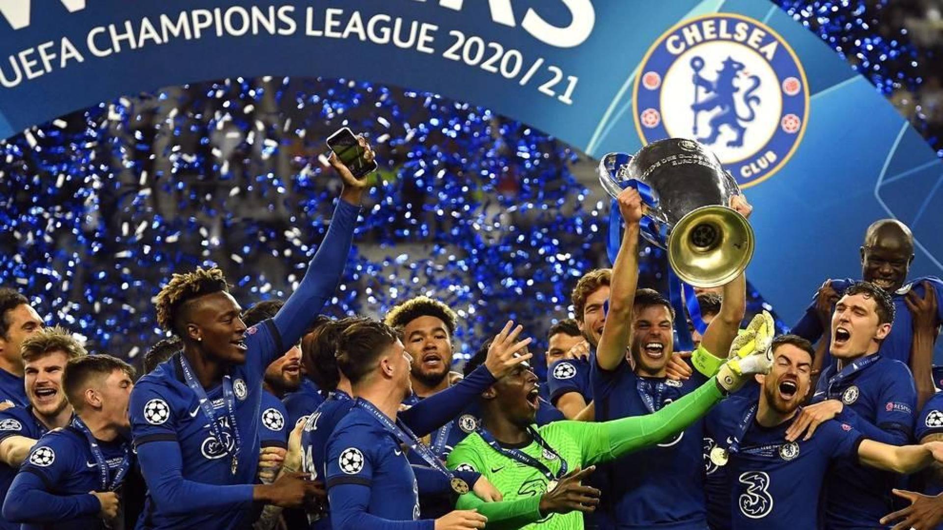El Chelsea, capitaneado por el futbolista navarro César Azpilicueta, ha logrado su segundo título de la Liga de Campeones tras imponerse este sábado en Oporto al Manchester City por 1-0.