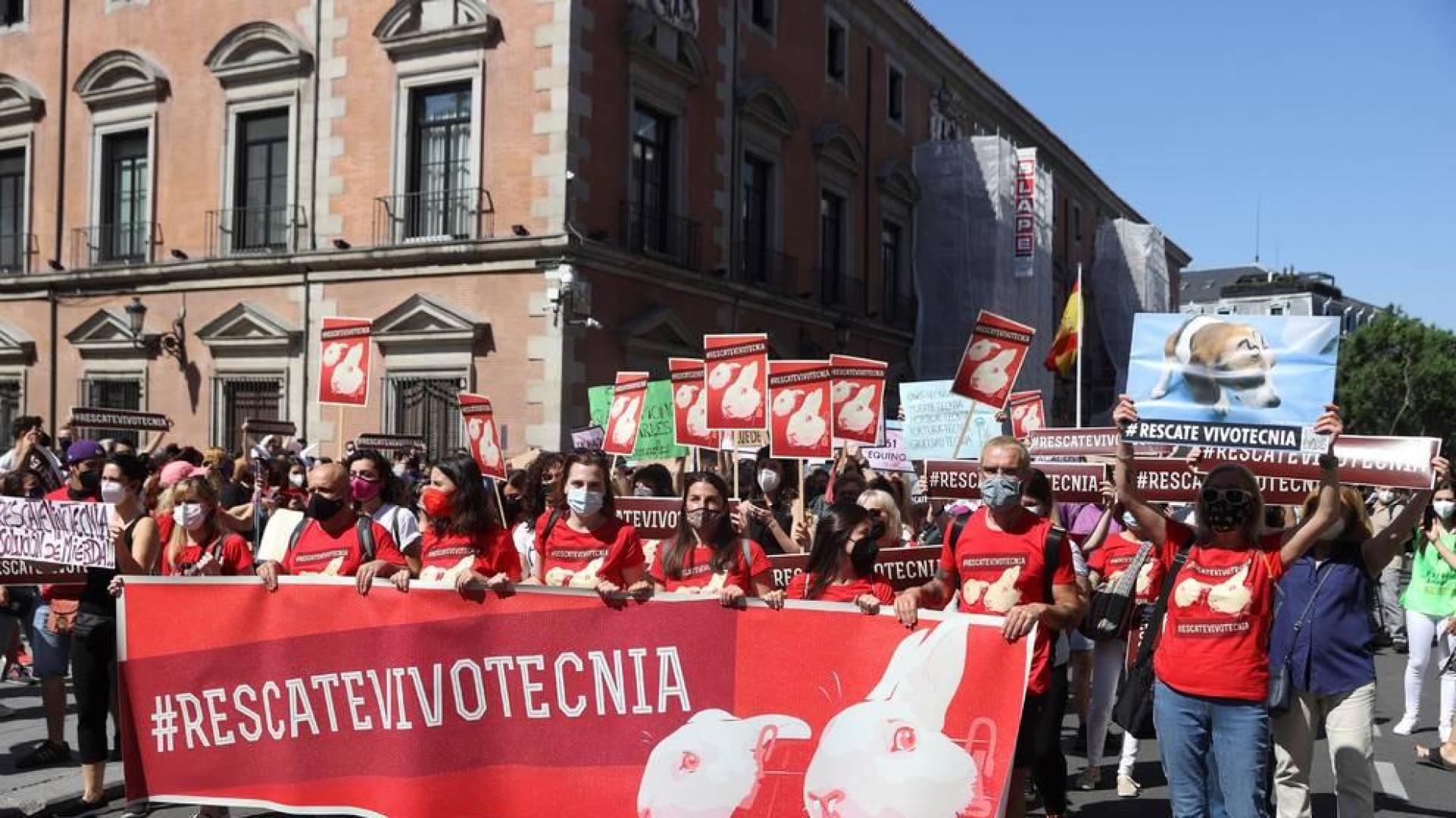 Piden al Gobierno de Madrid que cumpla y rescate a los animales de Vivotecnia