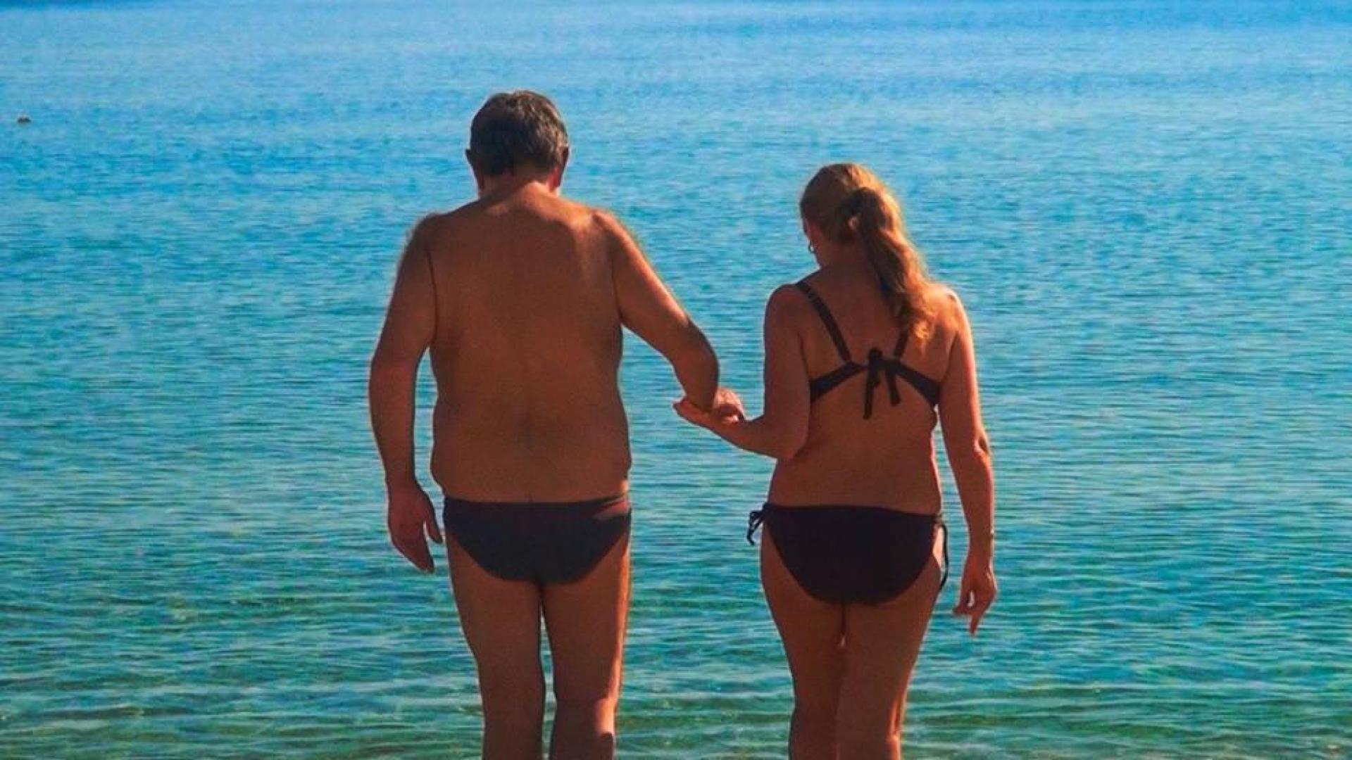 Iñaki Merino y Kontxi Unzueta, los padres de Amaia y Aitor Merino, en un fotograma de la película 'Fantasía'.
