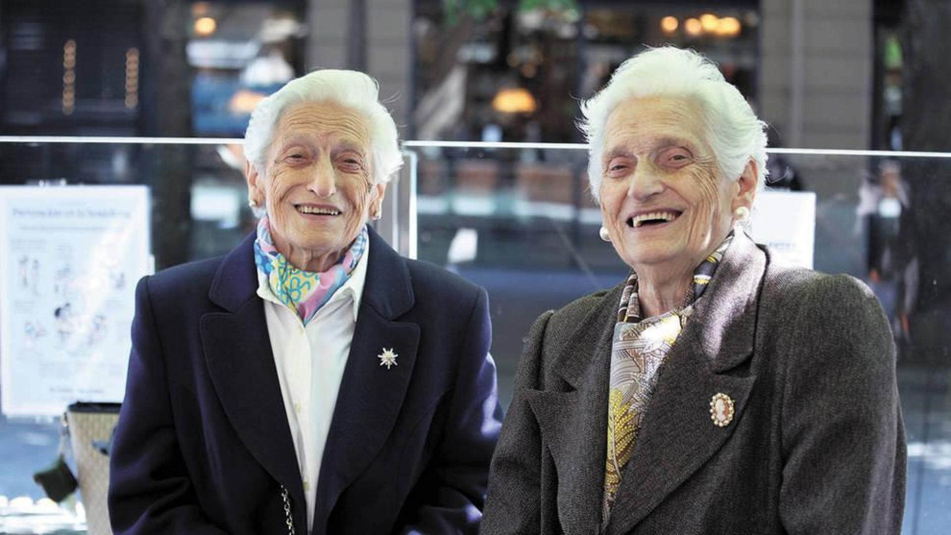 Pepa y María Chocarro, 180 años de tiempo compartido