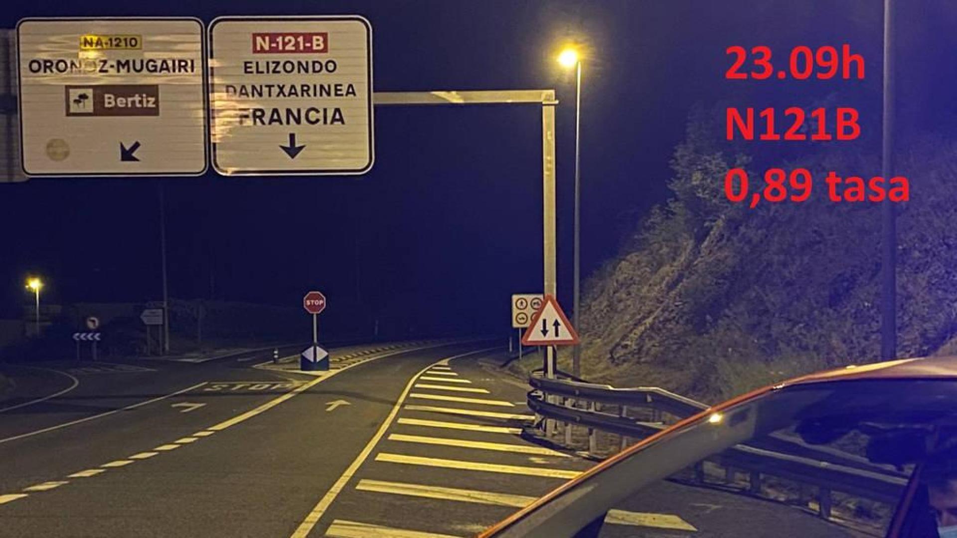 Imputado dos veces un vecino de Pamplona por alcoholemia delictiva en menos de seis horas