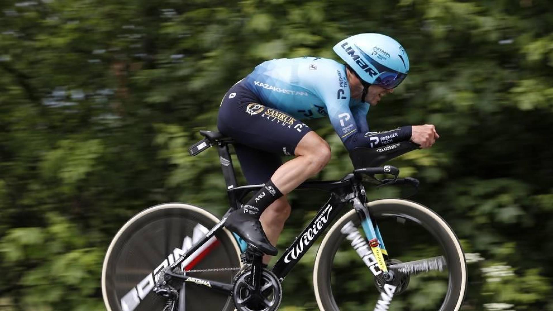 El ciclista Alexey Lutsenko (Astana-Premier Tech) ha ganado la contrarreloj de la cuarta etapa del Critérium du Dauphiné.