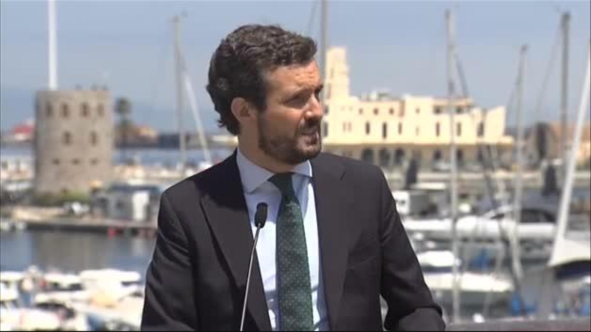 Casado se niega a hablar sobre la imputación de Cospedal