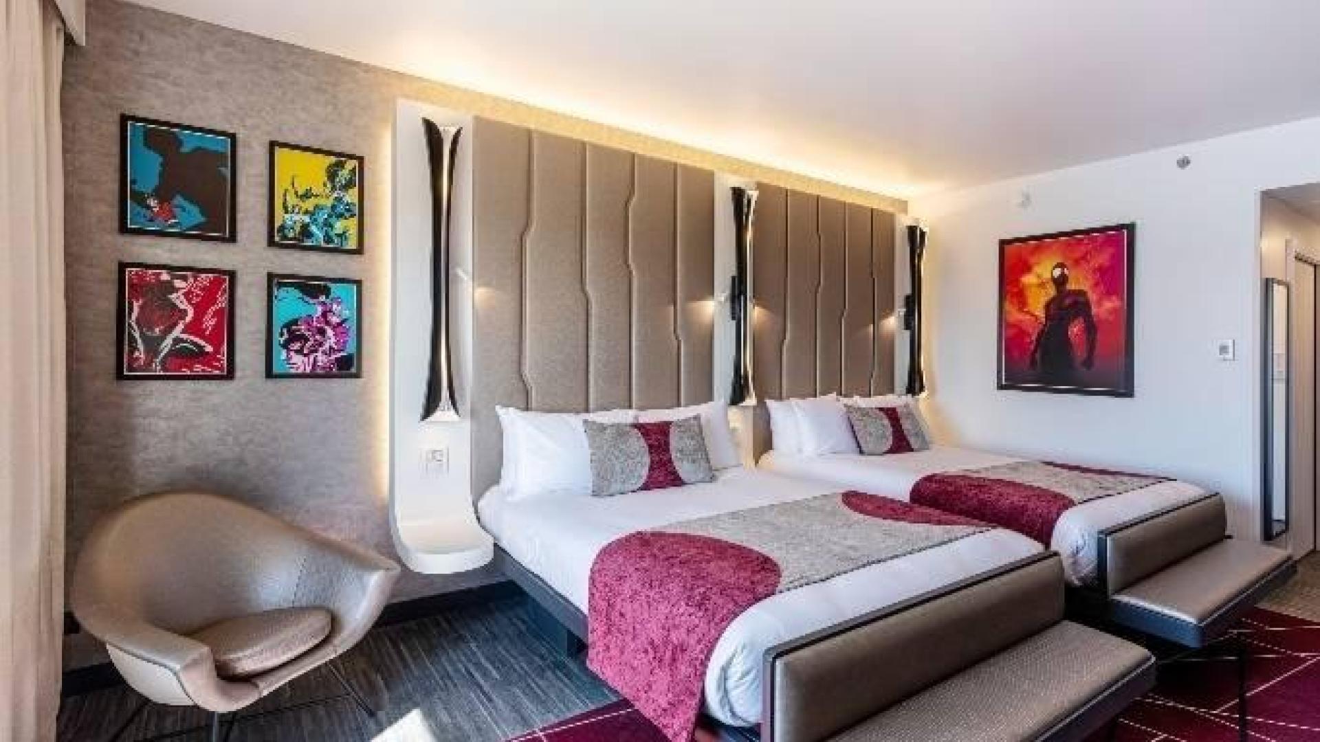 Disney abre el primer hotel dedicado a los cómics de superhéroes de Marvel en París