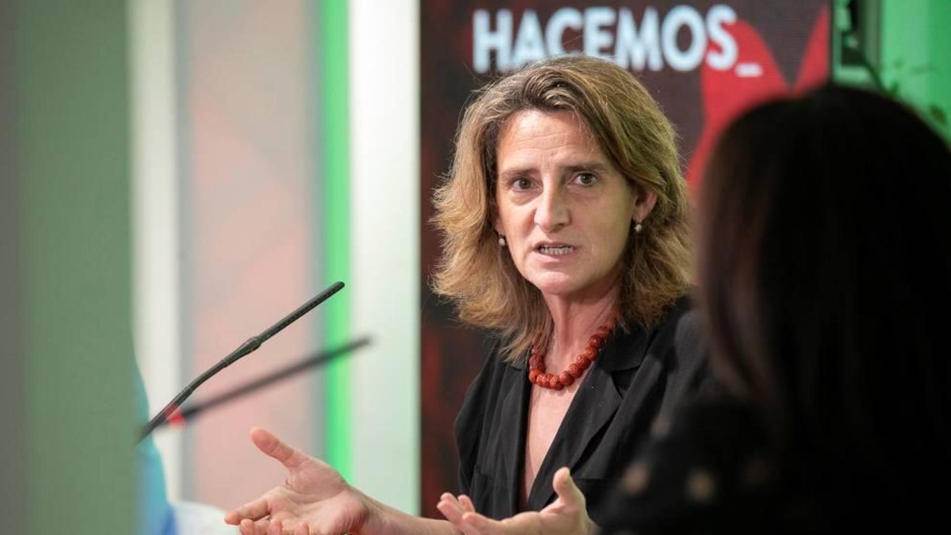 Teresa Ribera, vicepresidenta cuarta del Gobierno y ministra para la Transición Ecológica y el Reto Demográfico.