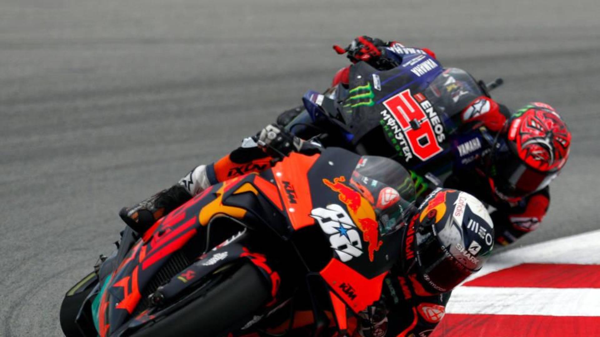 Quartararo vuelve a fallar en carrera