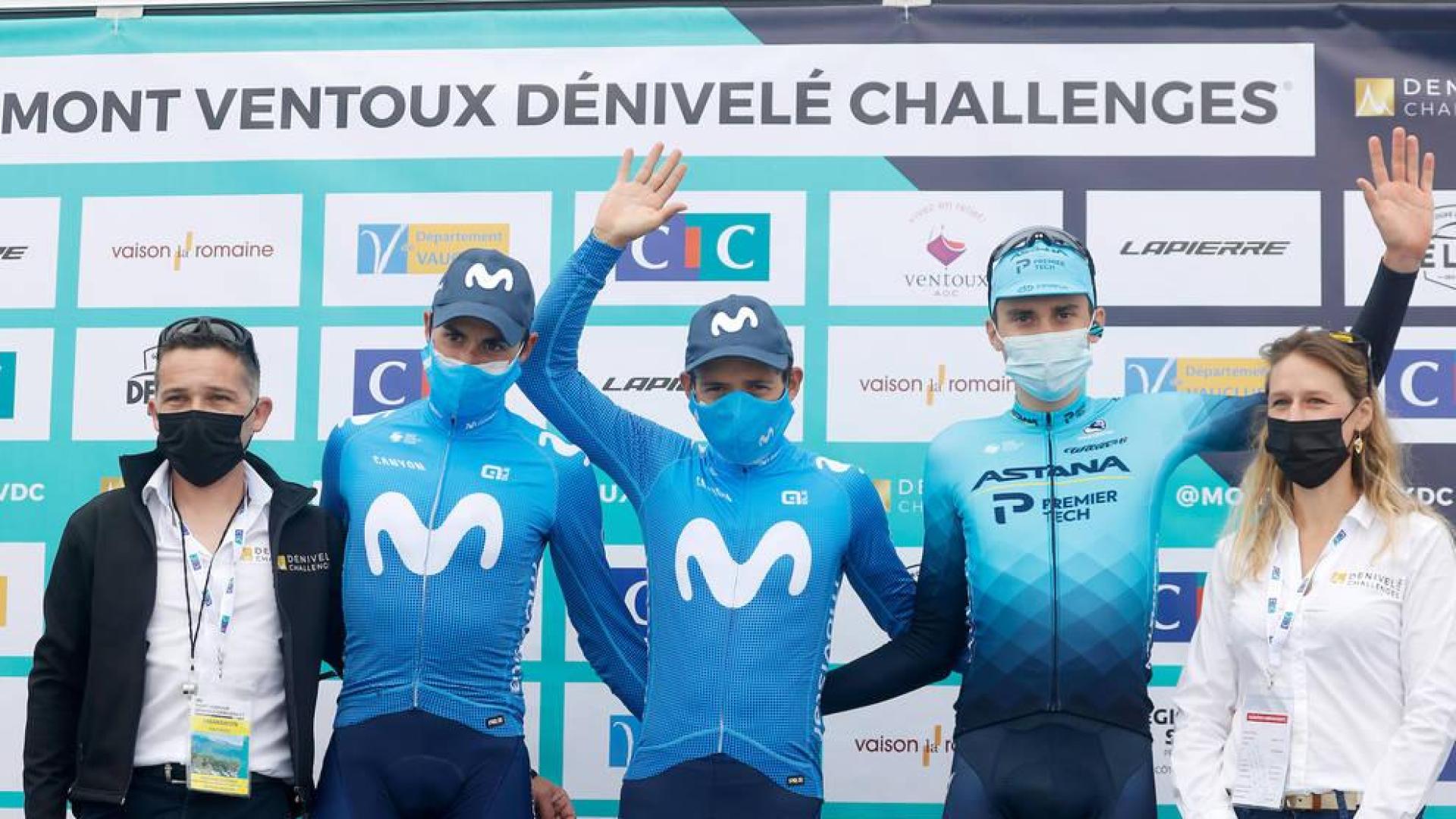 Óscar Rodríguez: "Ser segundo en el Ventoux me da mucha moral para seguir"