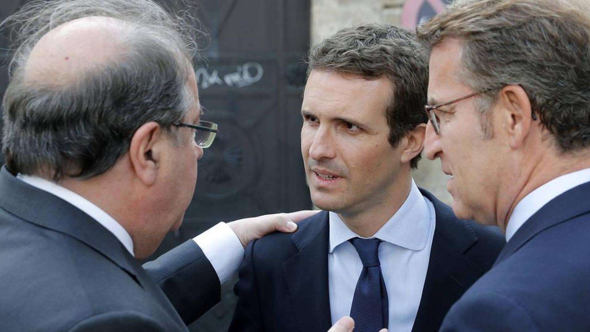 Pablo Casado recibe hoy a Aznar en la sede del PP