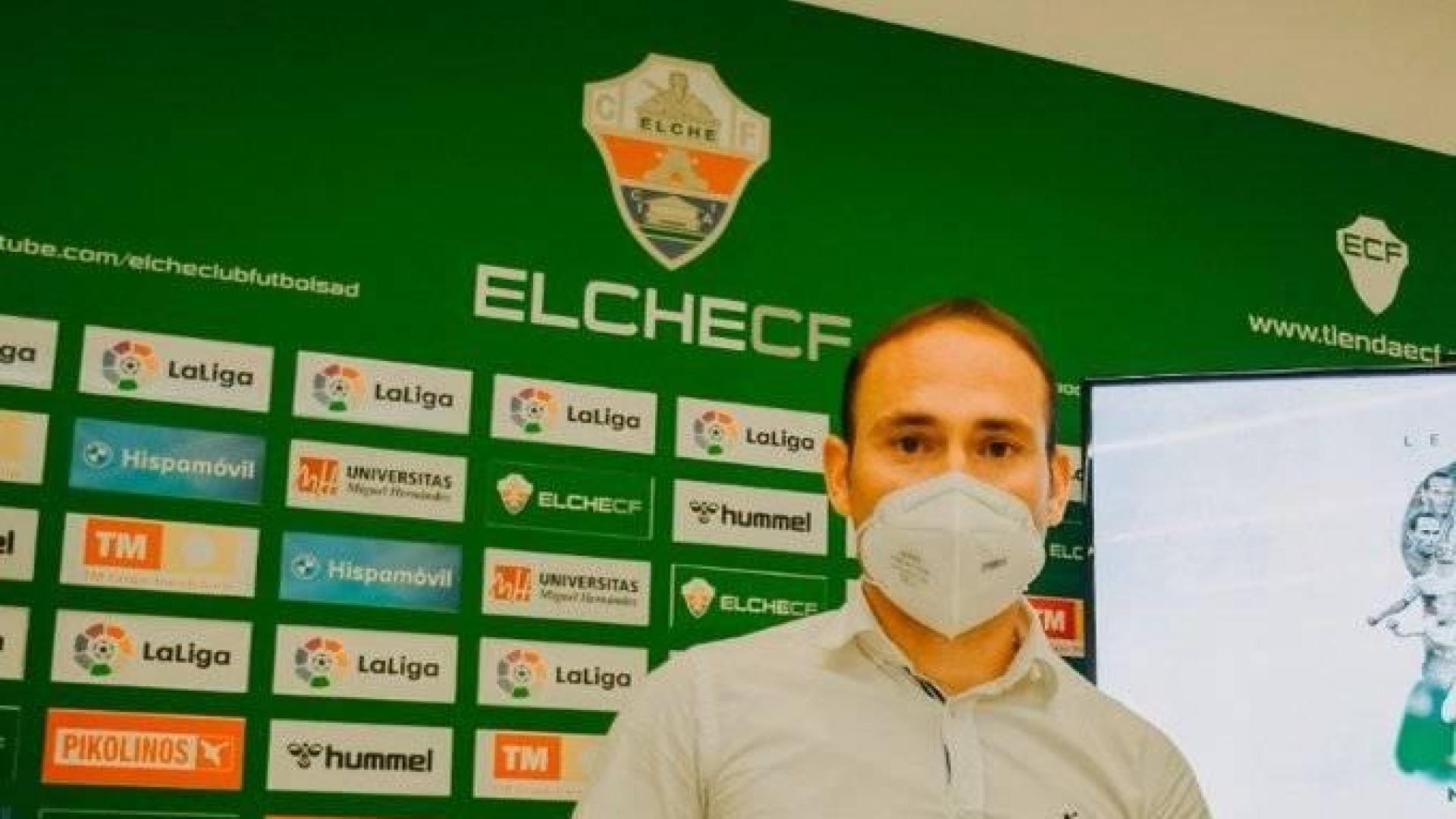 Nino, en su despedida oficial como futbolista profesional.