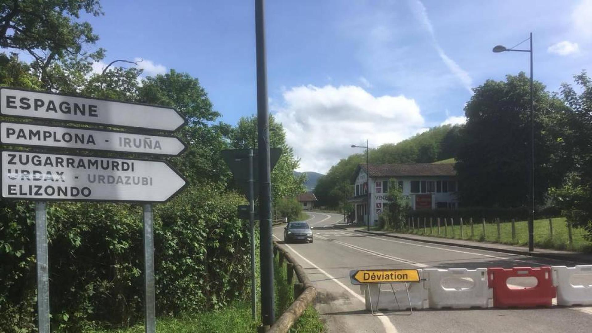 Francia cierra desde hace medio año un acceso a Urdax