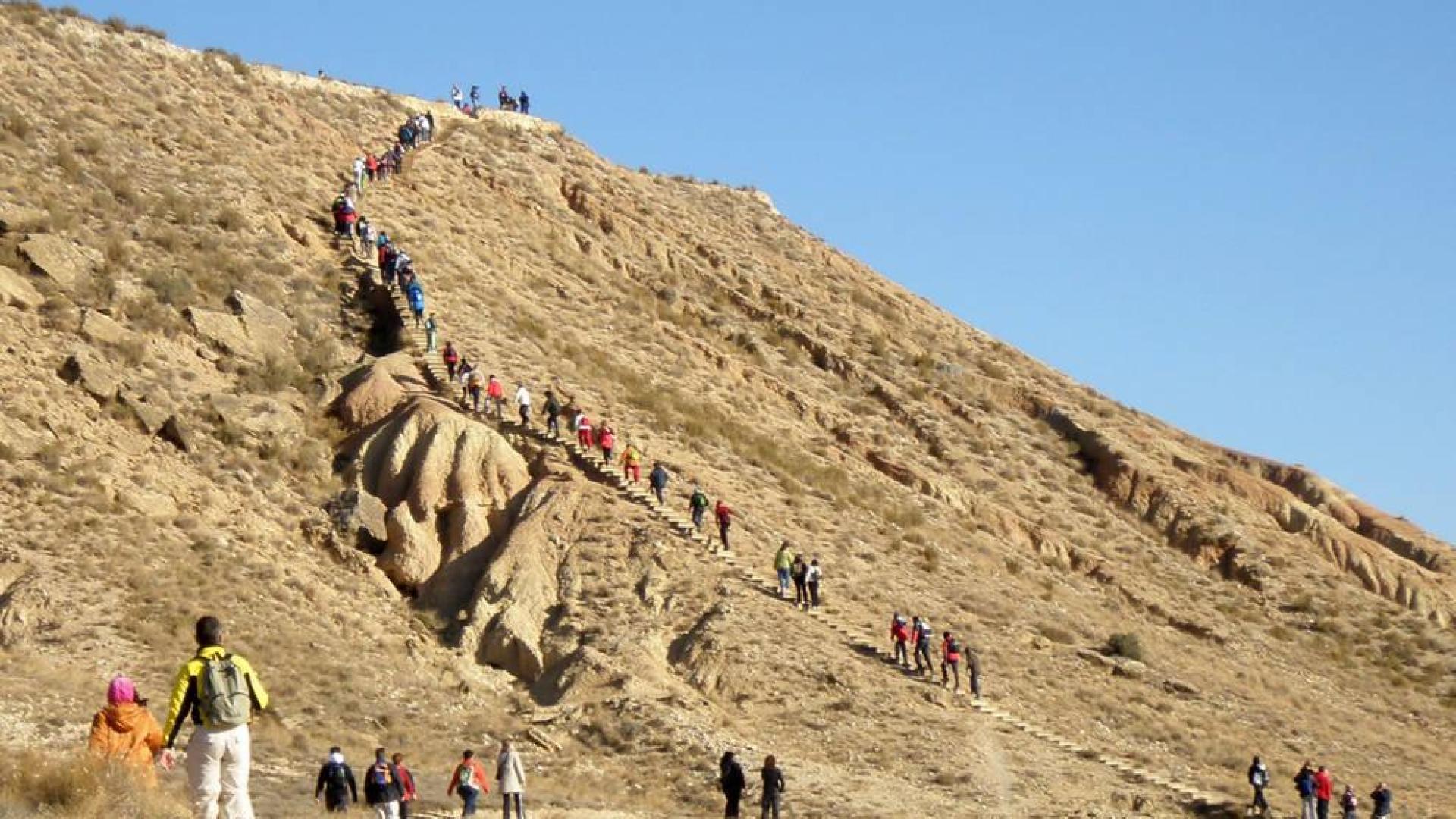 Imagen del Cabezo de las Cortinillas en las Bardenas Reales