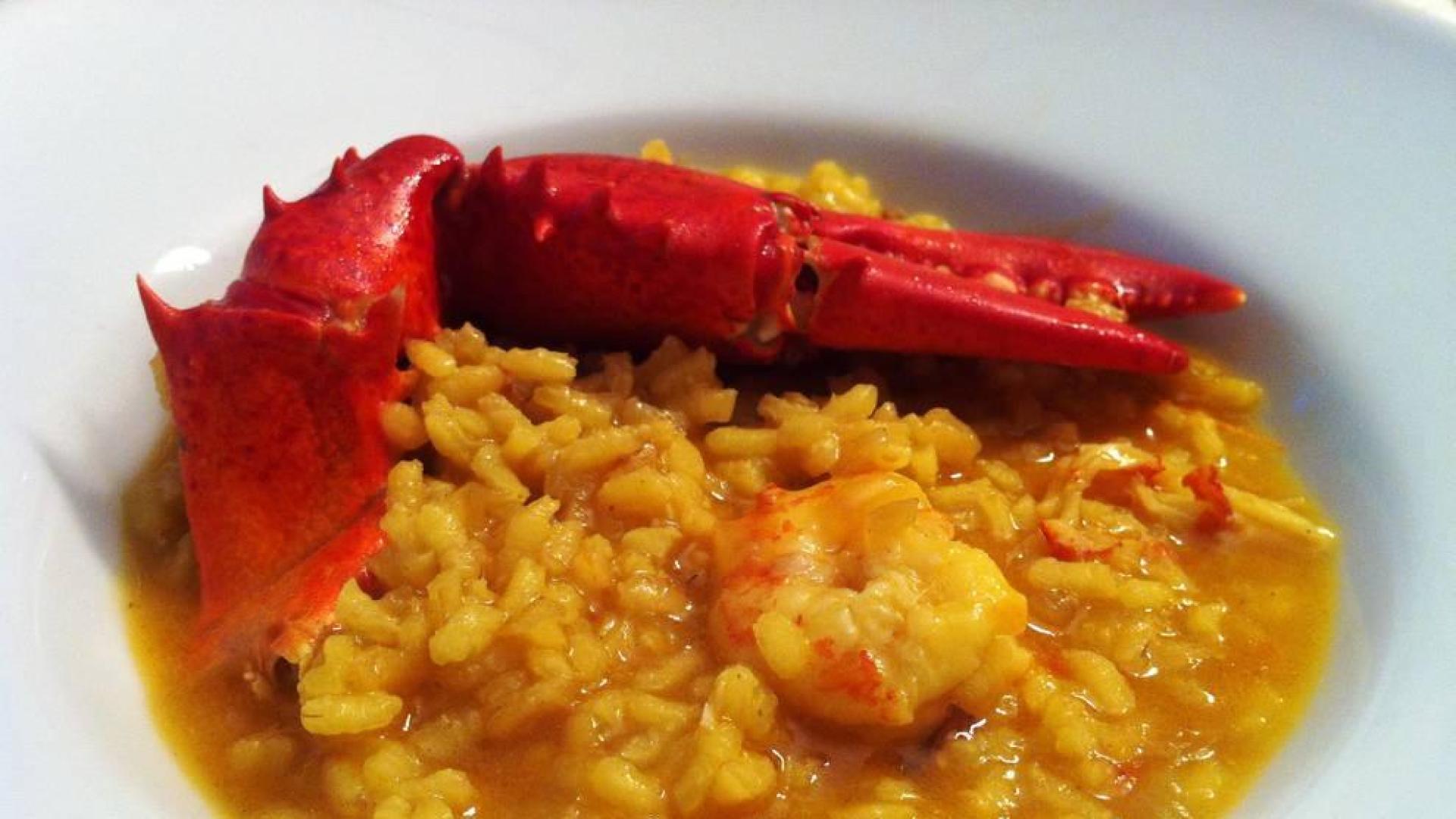 Arroz con bogavante