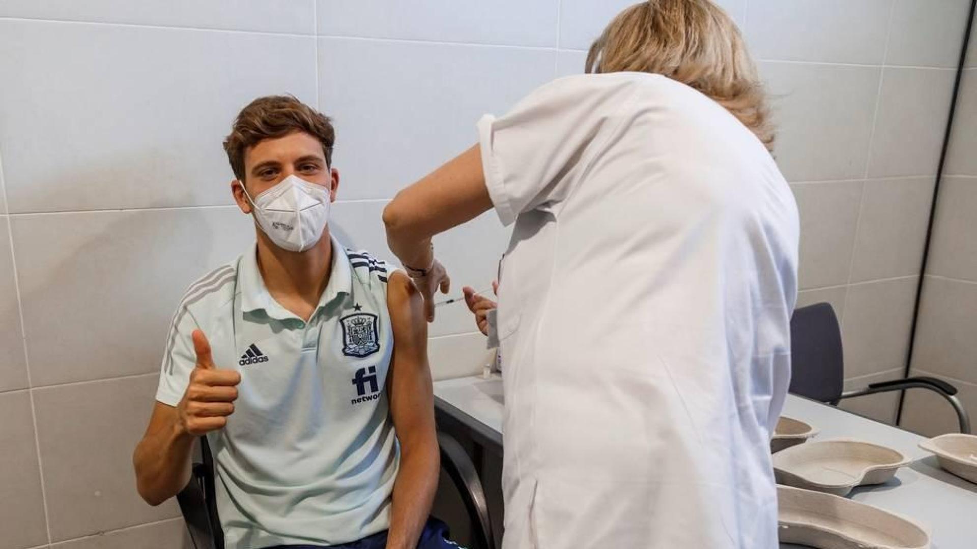 La selección española de fútbol ya está vacunada contra el coronavirus