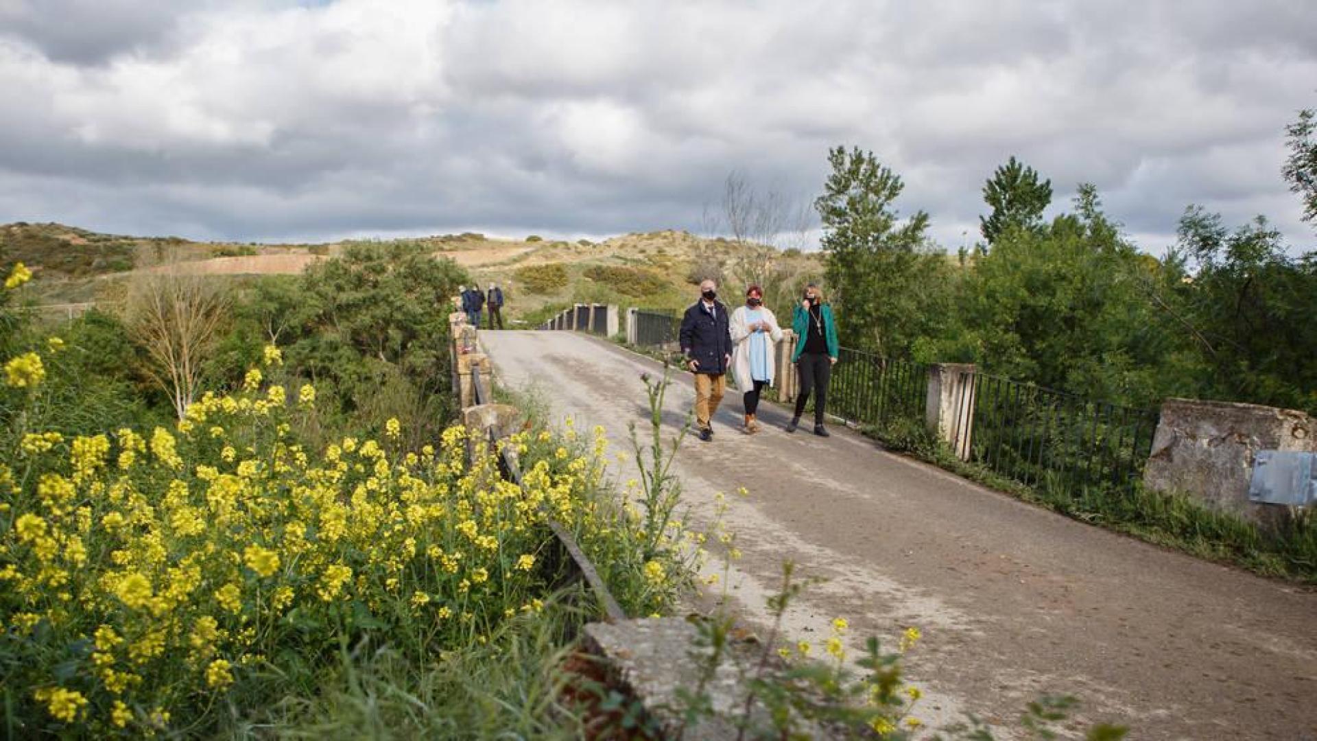 Sale a licitación las obras del puente medieval de Andelos por 364.000 euros