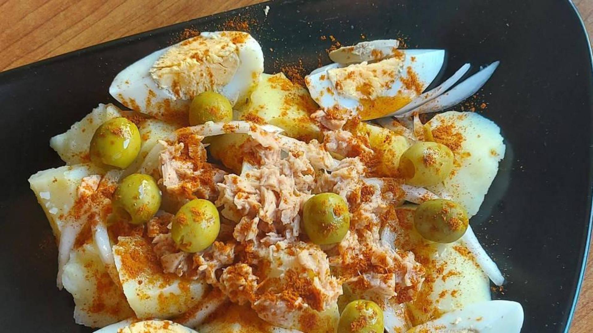 Ensalada de patata al pimentón