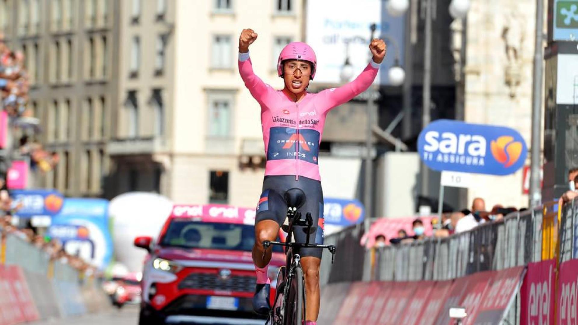 Bernal se adjudica el Giro y Ganna reina en la contrarreloj final