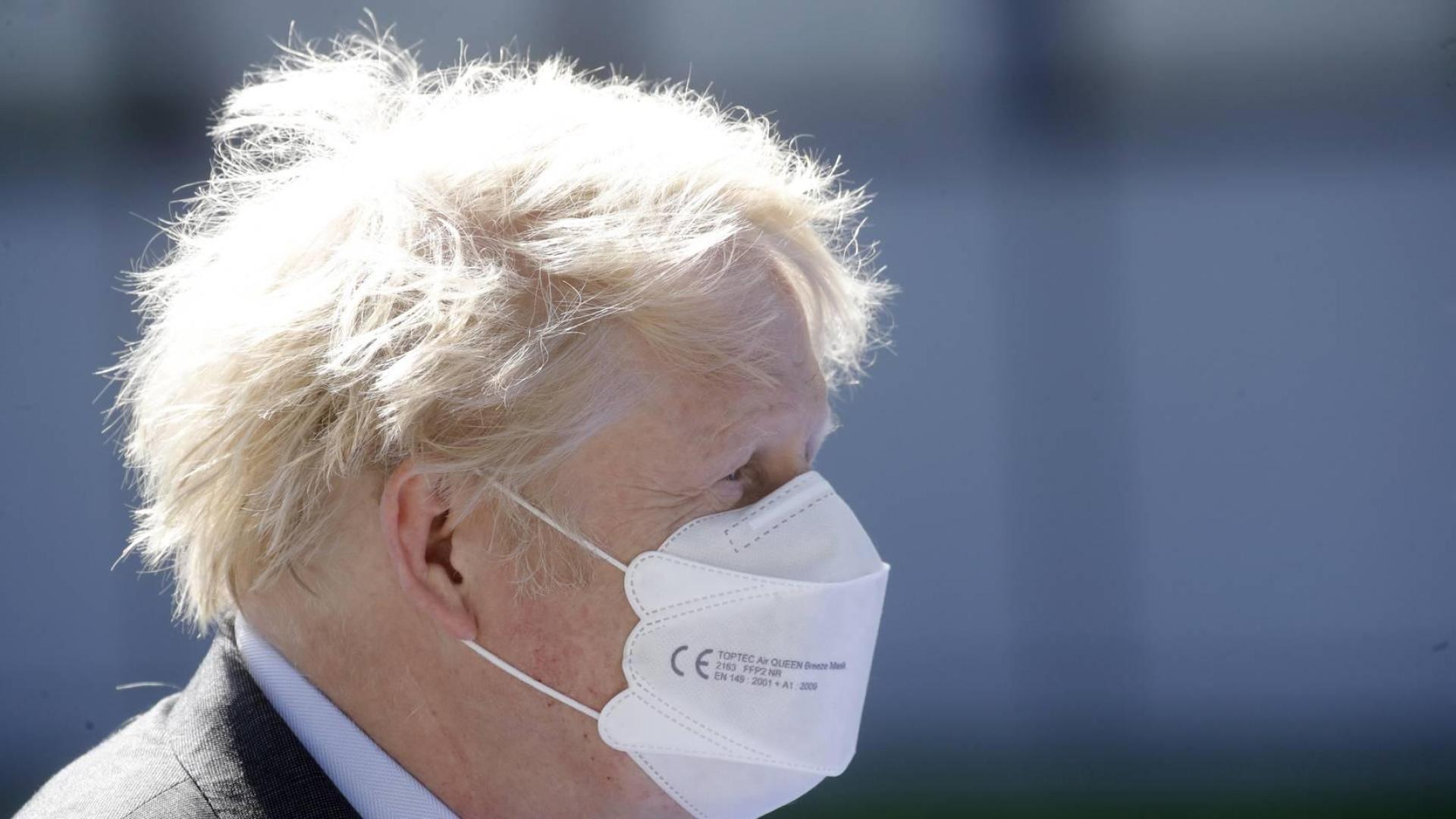 Boris Johnson ha anunciado este lunes el retraso en el plan de desescalada en Inglaterra
