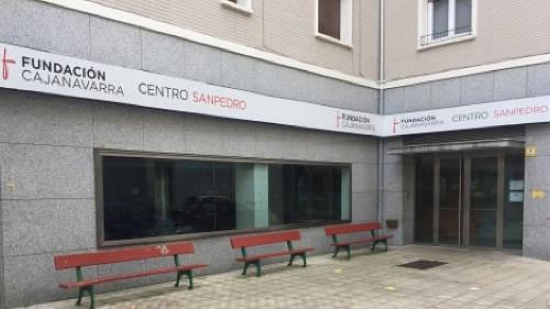 Centro de mayores de San Pedro de la Fundación Caja Navarra.