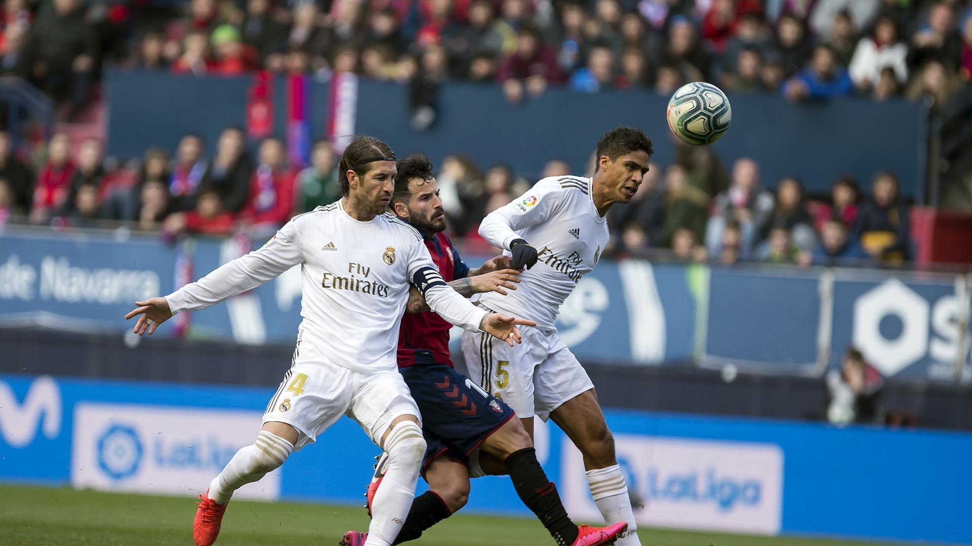 A: JesÃºs Caso
F: 09-02-2020
P: 
L: Pamplona
T: FÃºtbol. Primera divisiÃ³n. Osasuna-Real Madrid.