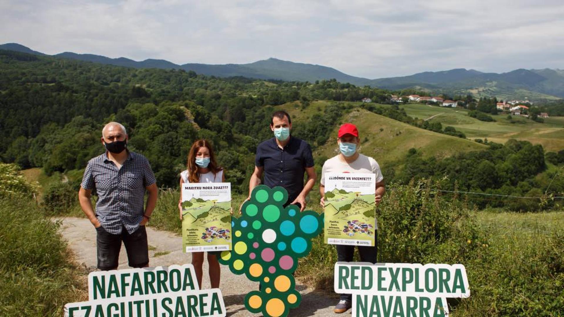 La Red Explora Navarra fomenta las visitas a sus espacios naturales desde una actitud "respetuosa"