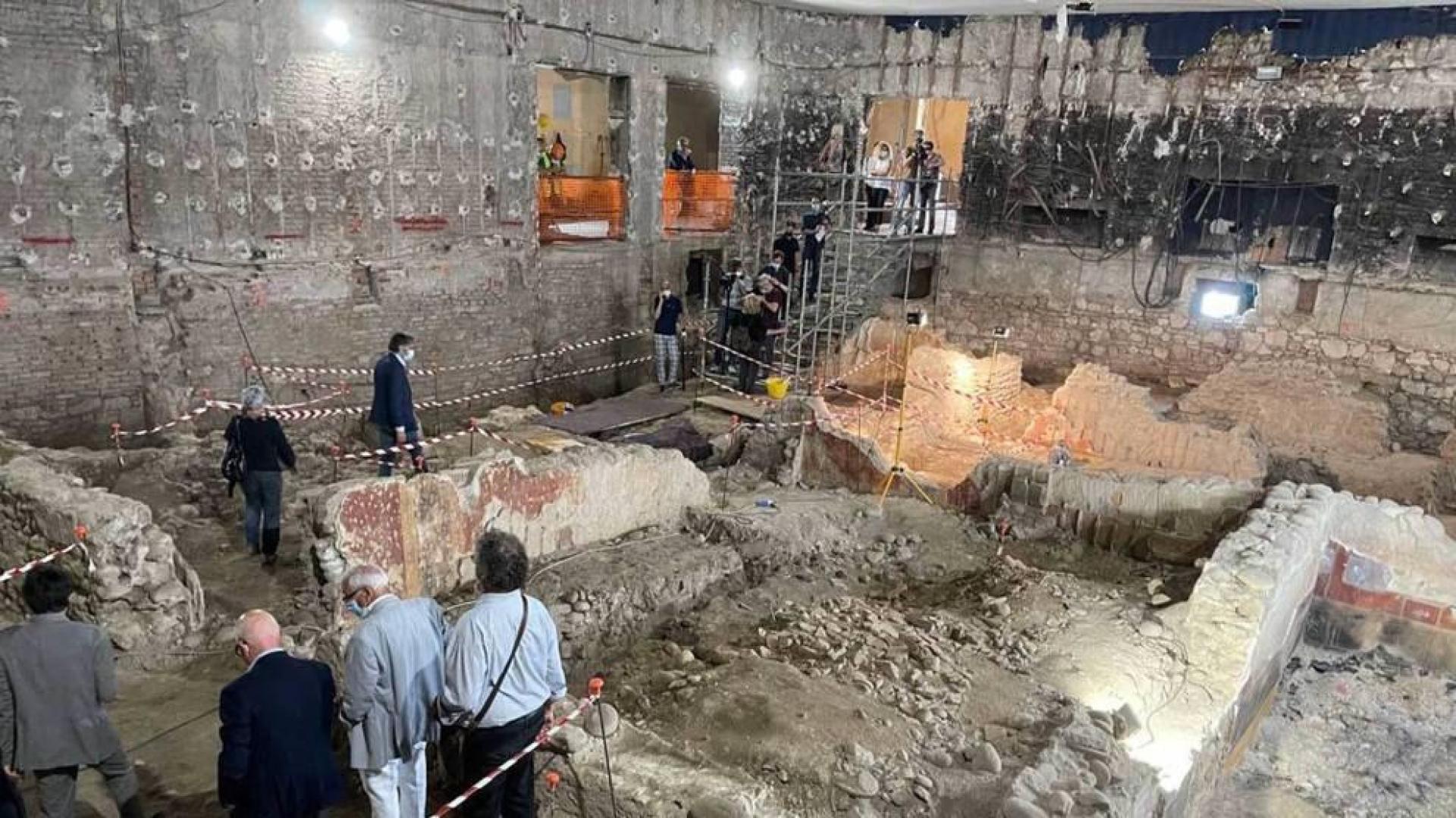 Un cine de Verona ocultaba una 'pequeña Pompeya'