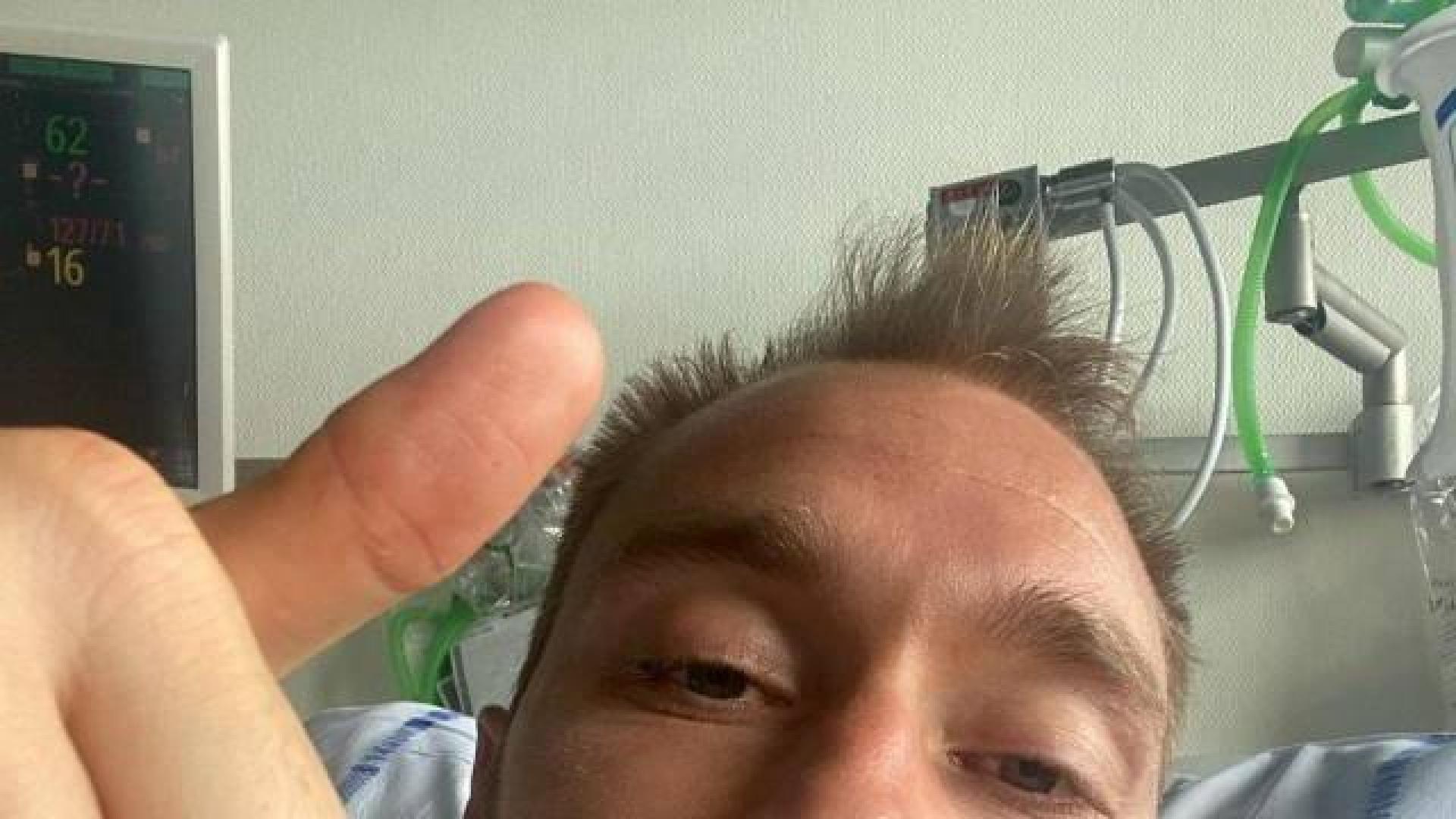 Eriksen vivirá con un desfibrilador cardíaco implantado