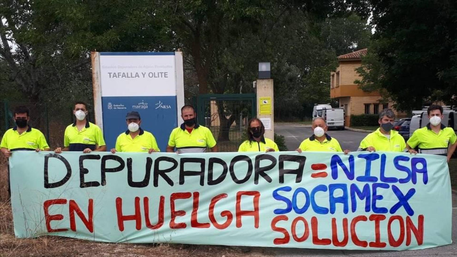 La plantilla de Socamex, en una huelga indefinida por sus malas condiciones laborales