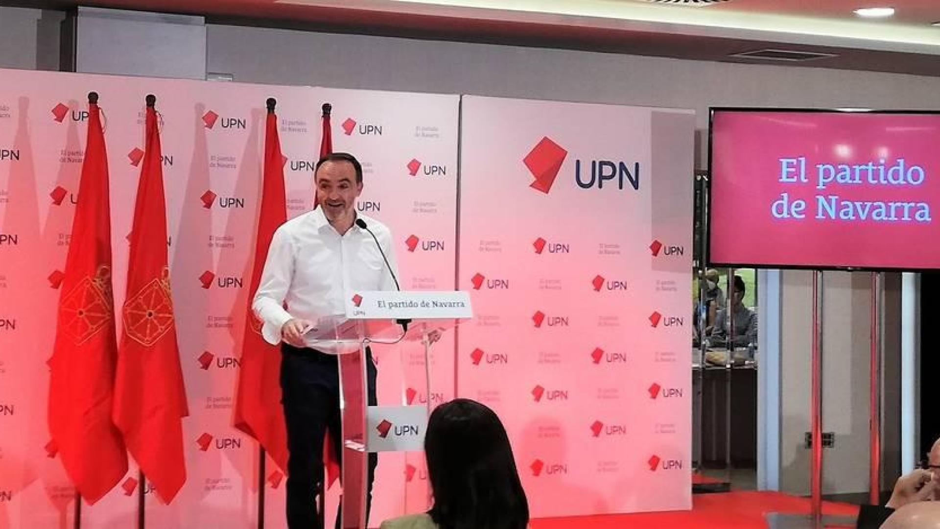 Javier Esparza, presidente de UPN.