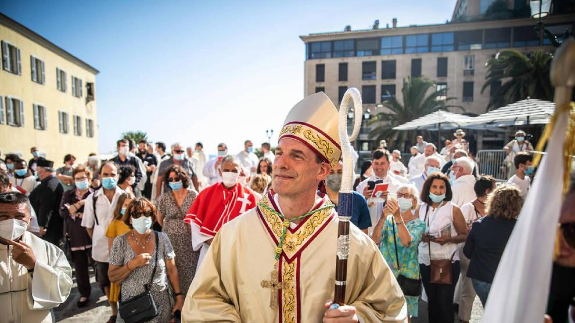El navarro Francisco Javier Bustillo, el día de su ordenación.