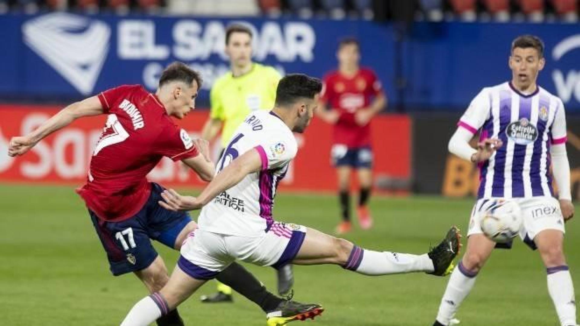 Osasuna se enfrentará al Real Valladolid en el Nuevo Estadio Los Pajaritos