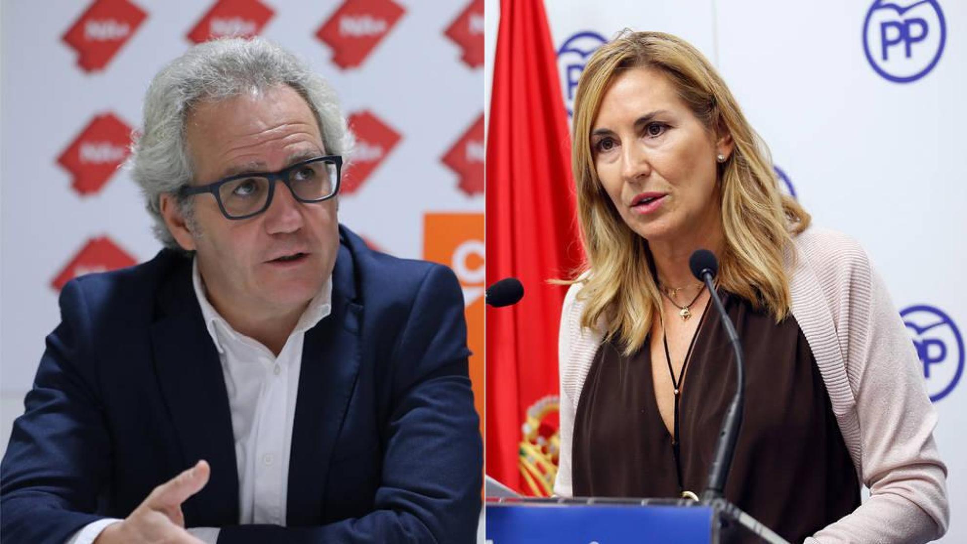 Los líderes de Ciudadanos y PP quieren reeditar la coalición Navarra Suma