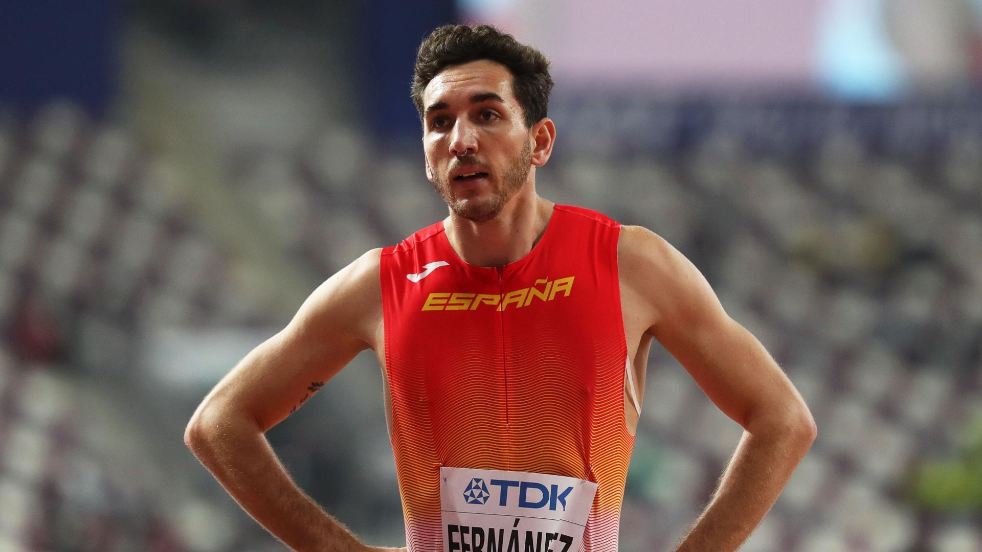 El Mundial de Doha de septiembre de 2019, en la imagen, fue la última competición de Sergio Fernández