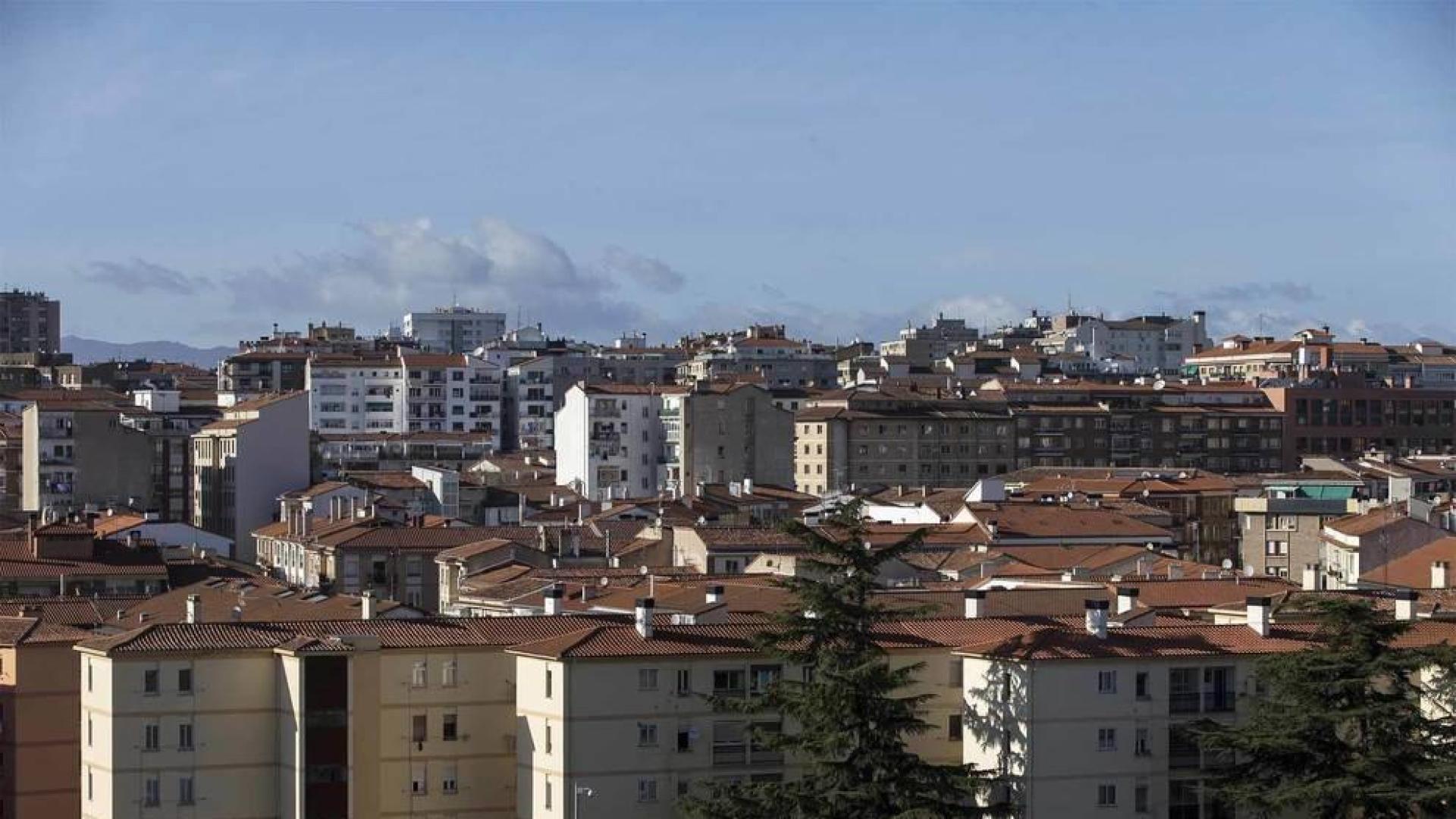Panorámica del barrio de la Milagrosa.
