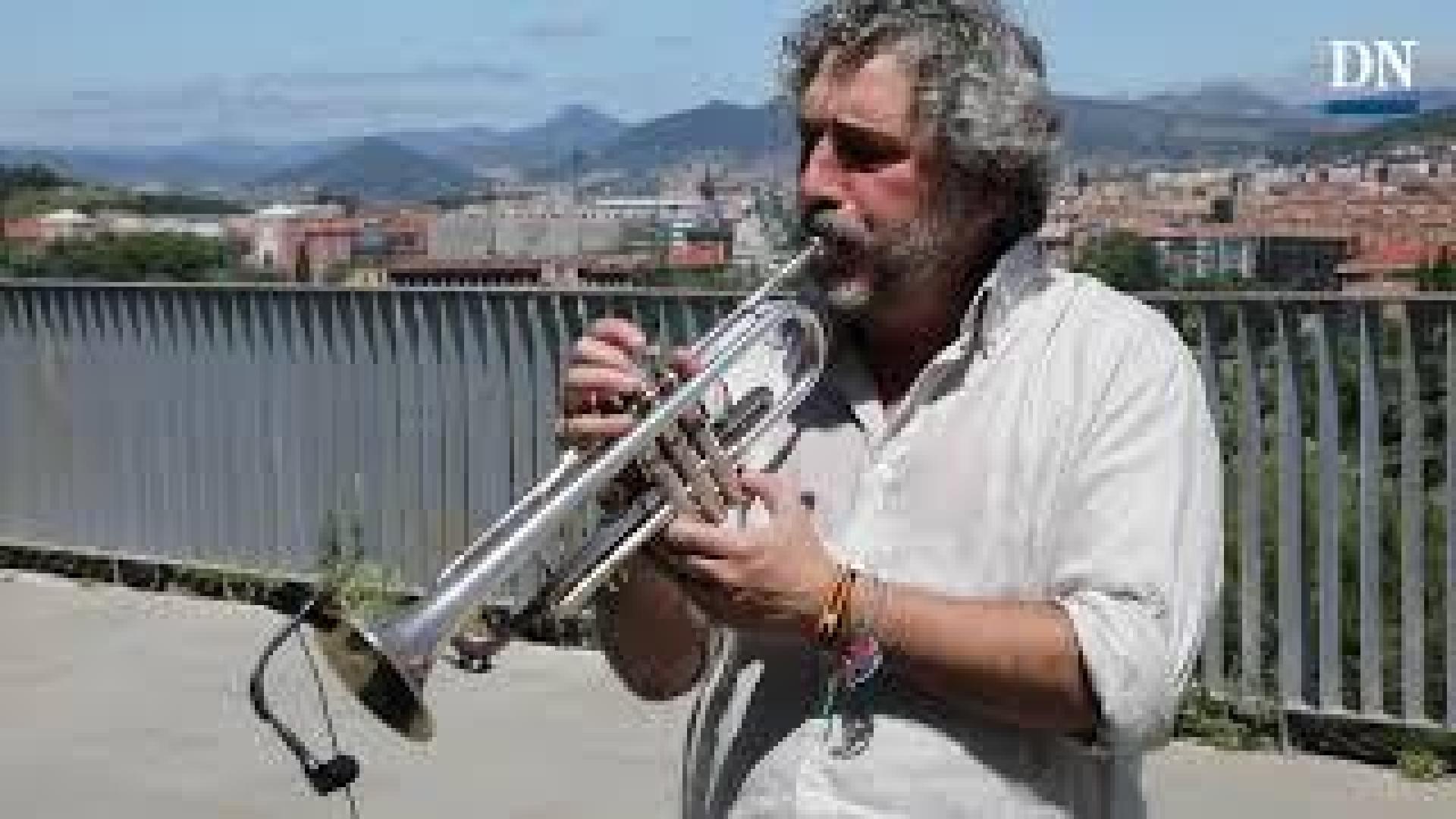 David Orduña, the smoker Trumpet
