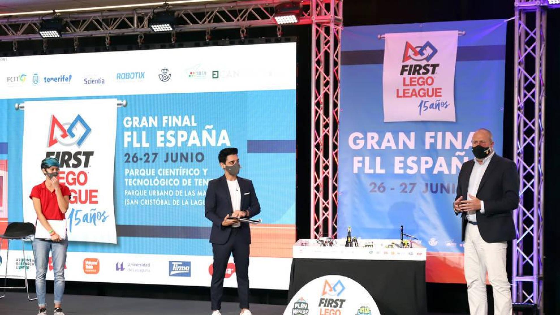 Ceremonia de clausura de la Gran Final First Lego League España