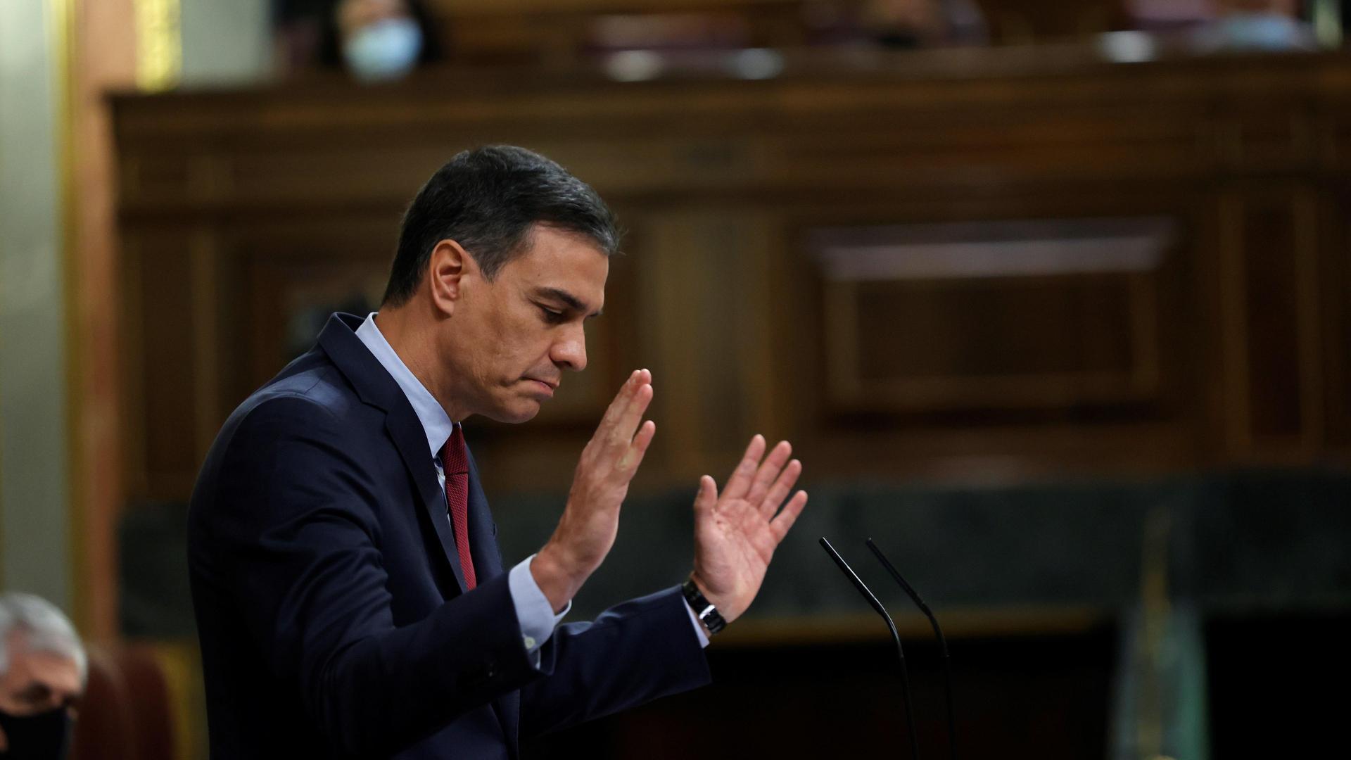 Pedro Sánchez, en el Congreso