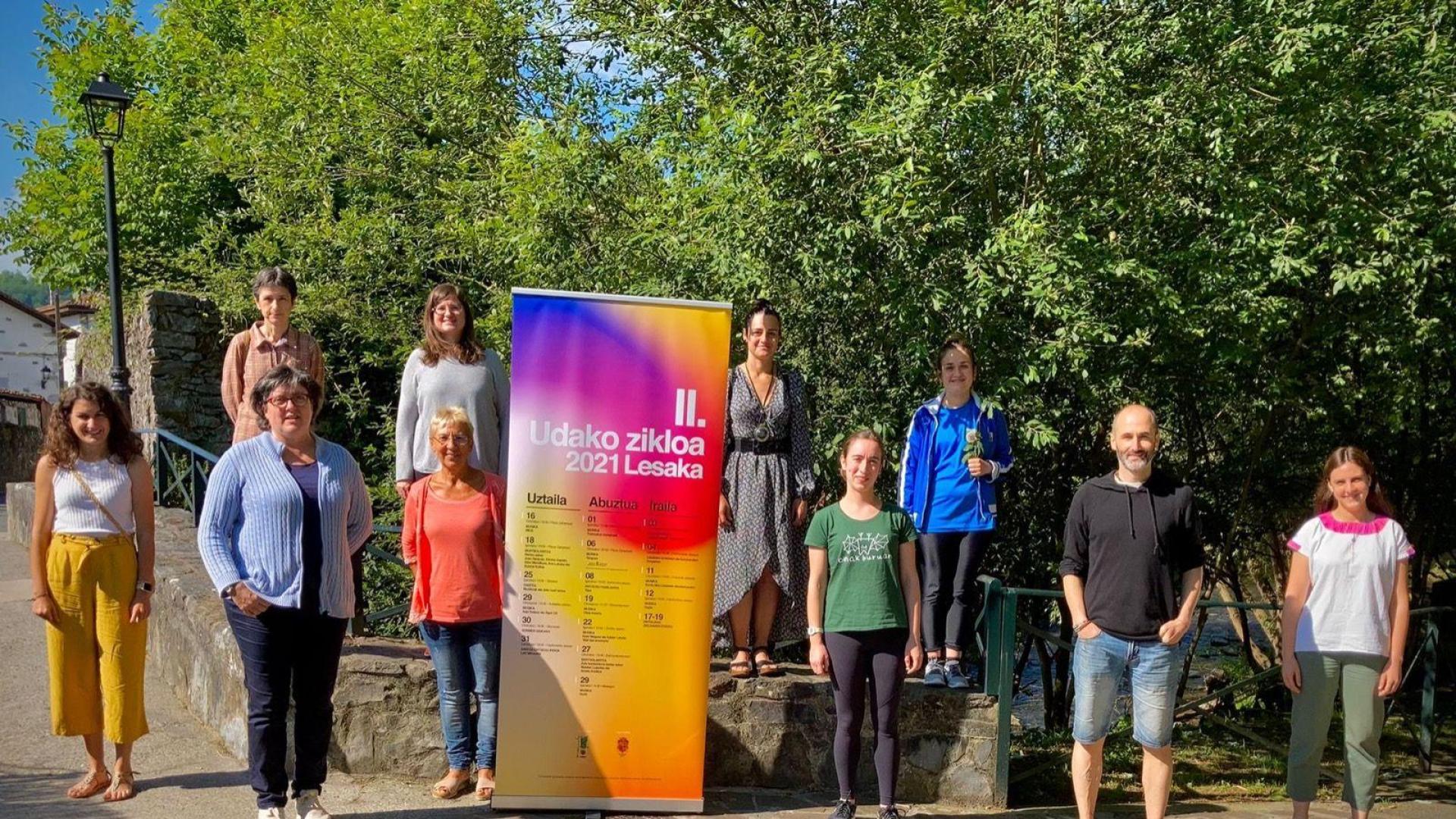 El ciclo cultural de verano en Lesaka involucra a distintos colectivos