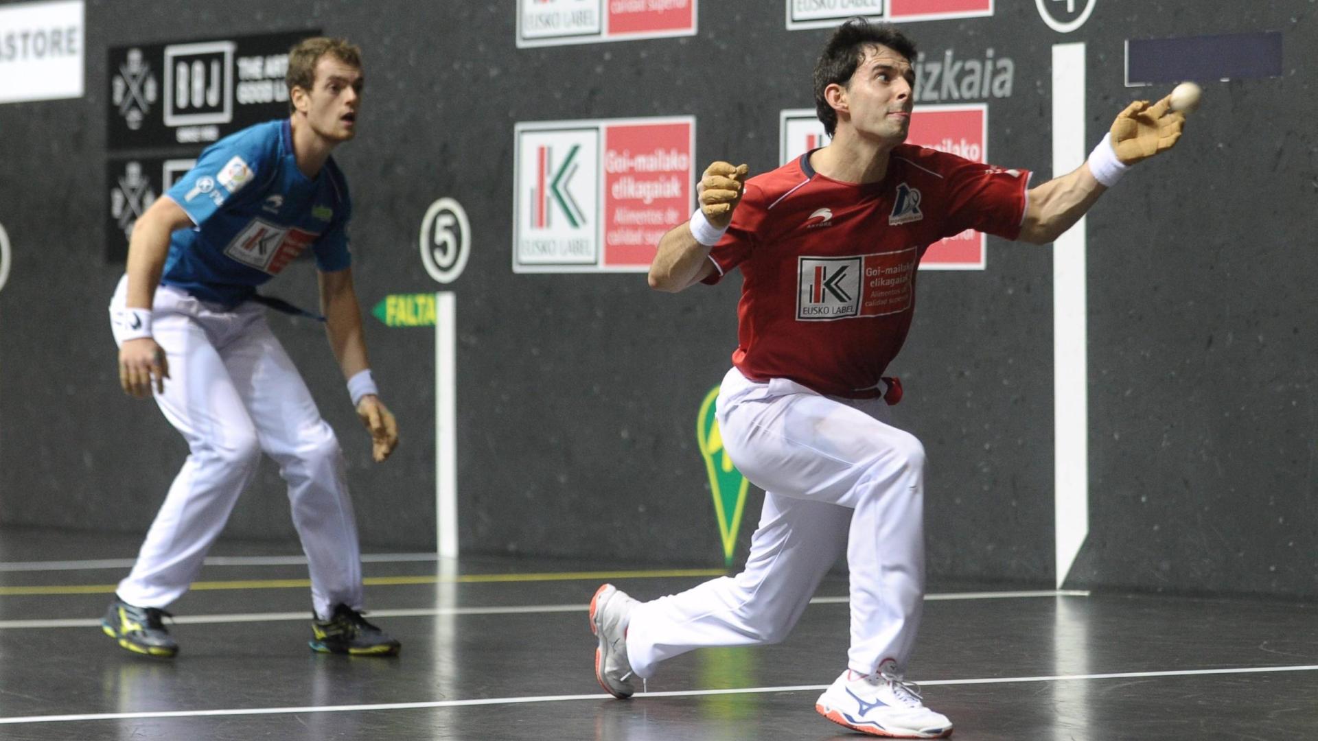 Altuna y Laso se midieron en la semifinal del Cuatro y Medio oficial de 2019 en Bilbao.