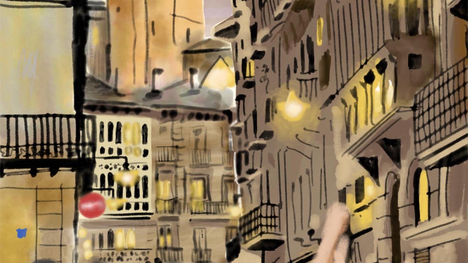 Ilustración de San Fermín