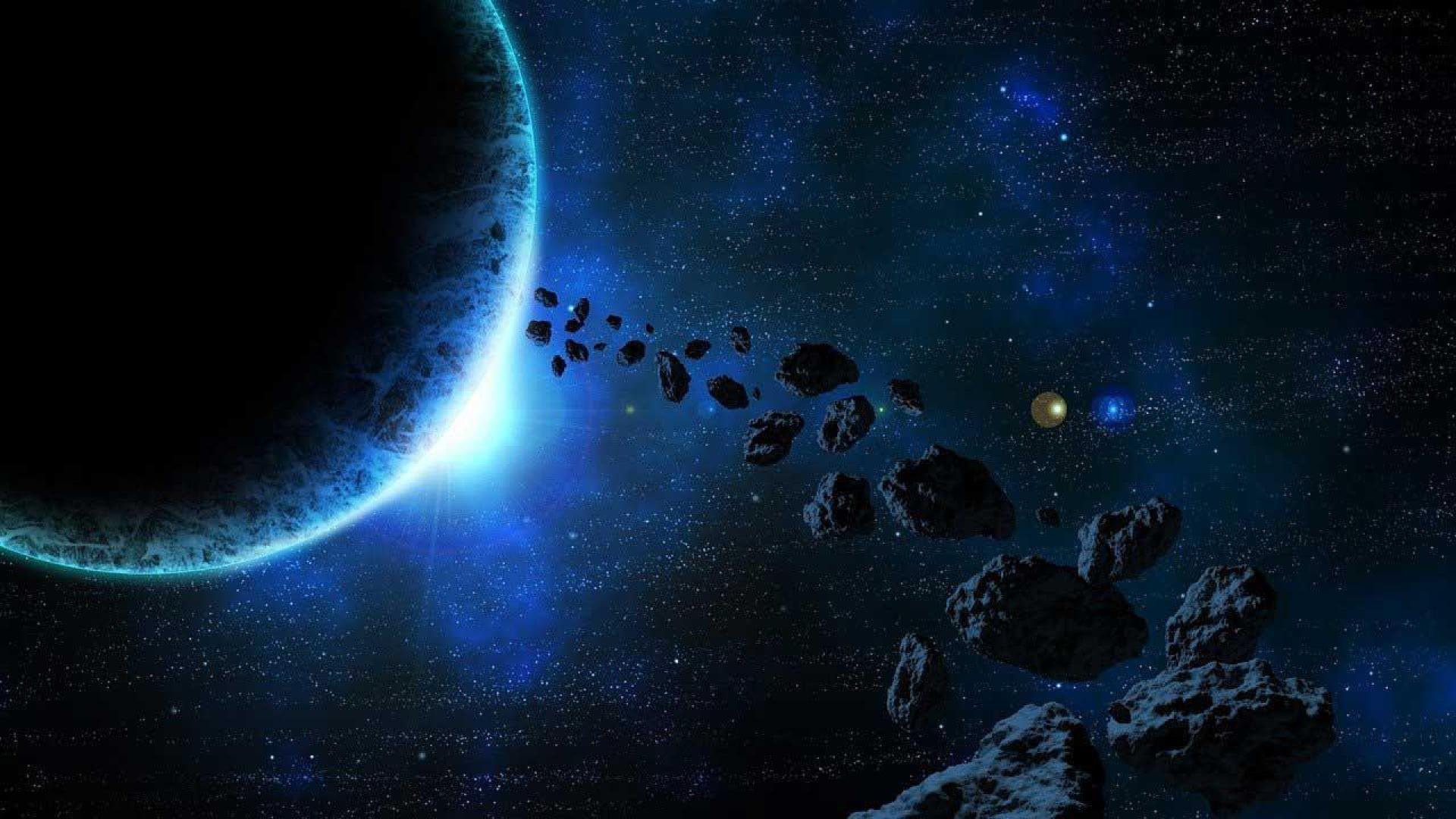 Imagen de recurso de asteroides.