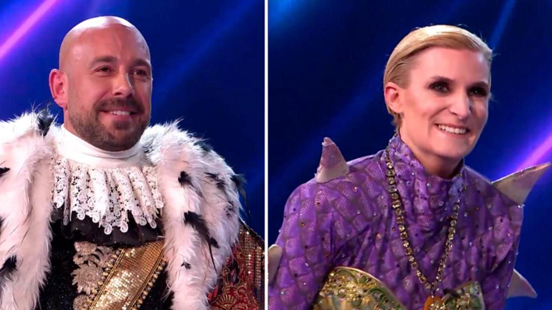 Pepe Reina y María Zurita en 'Mask Singer 2: España'